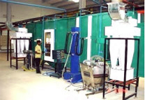 Al Extrusion Auto Powder coating plant